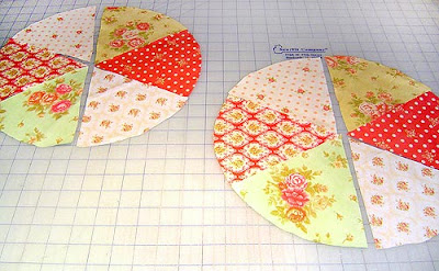 almofada em patchwork com PAP (DIY)