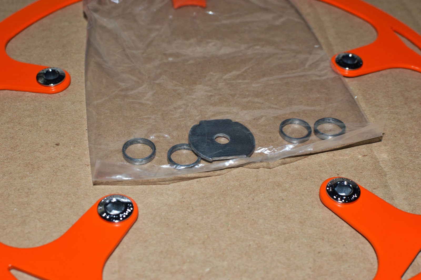 My Orange Brompton Tiller Cycles Bespoke Chain Guards