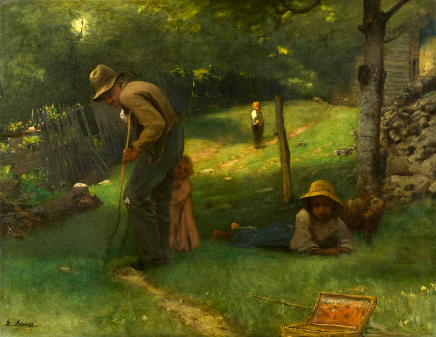 Painting by monet that gave impressionism its name 19th century American Paintings: George Inness, ctd