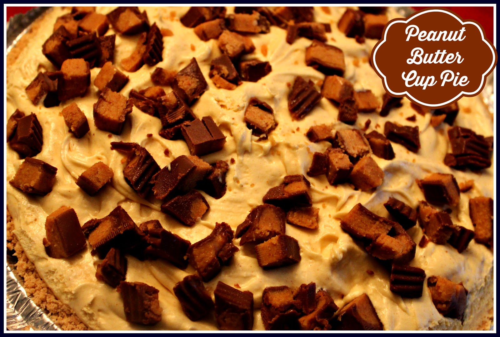 Sweet Tea and Cornbread Peanut Butter Cup Pie!