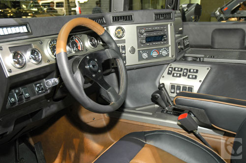 hummer car interior