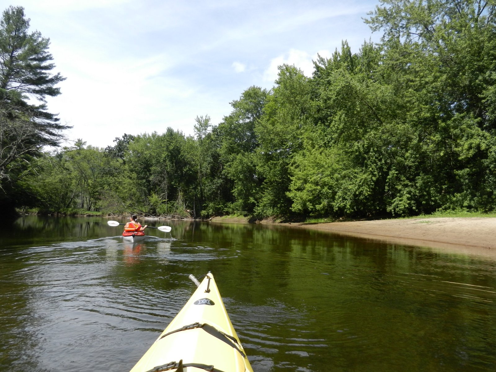 Off on Adventure Kayaking the Schroon River 8/19/12