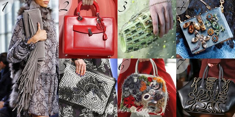 Fall Winter 2014 2015 Women's Handbags Fashion Trends