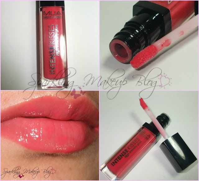 MUA Intense Kisses Gloss~ QUICK KISS~ Review & Swatches | Sparkling