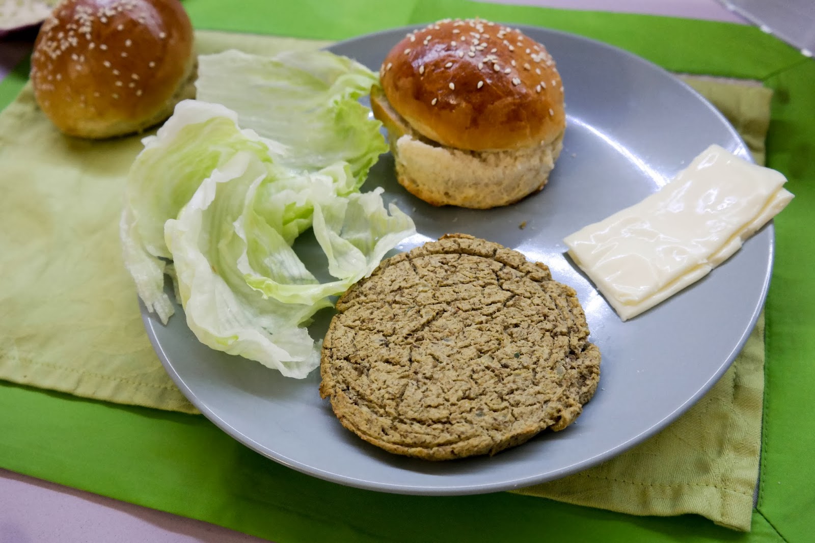 Hamburgher di Lenticchie