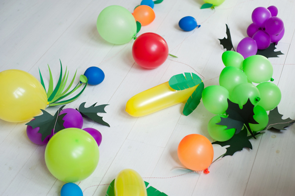 fruit balloons