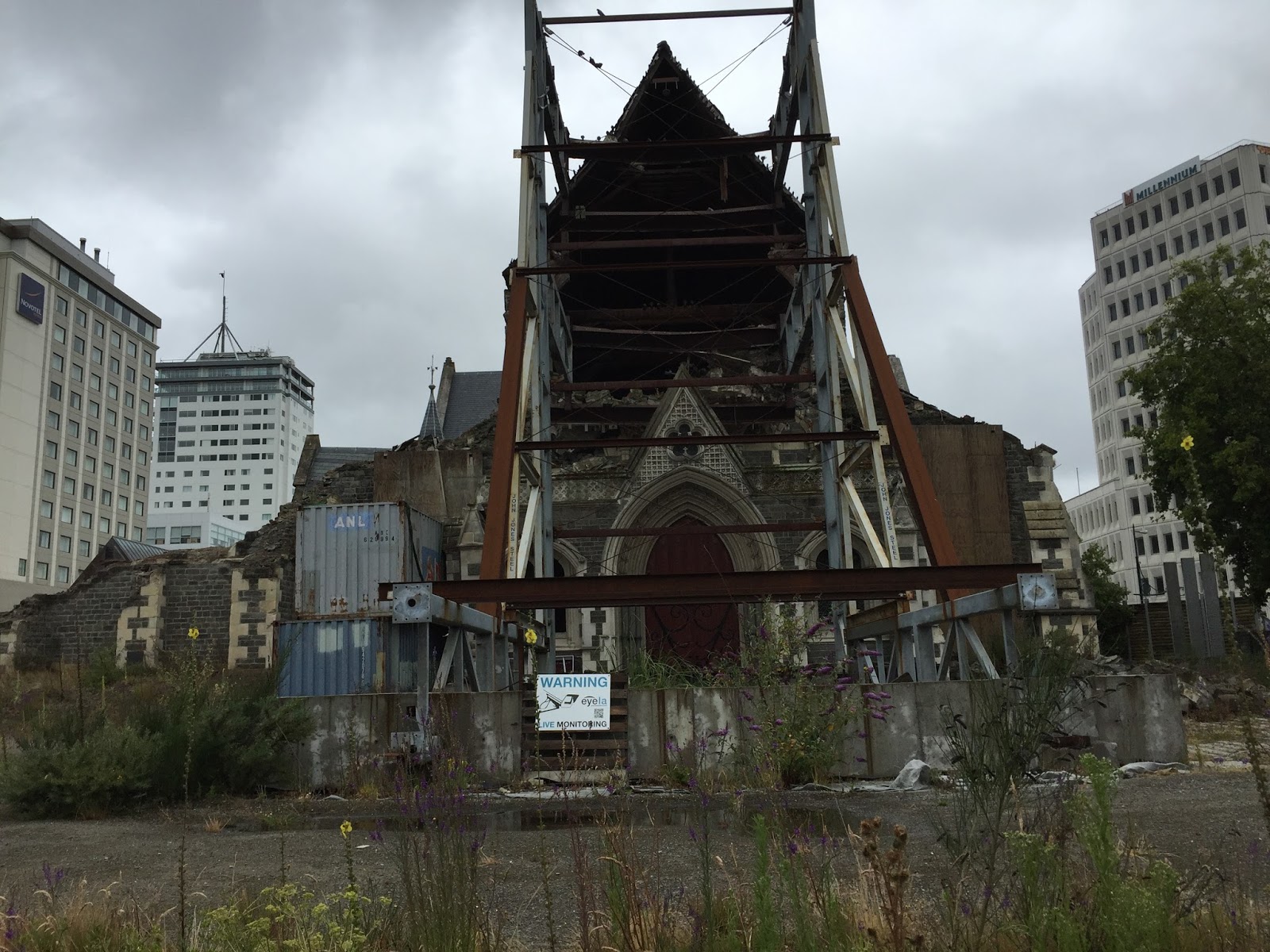 Christchurch Earthquake: Christchurch Cathedral Five Years after the Earthquakes