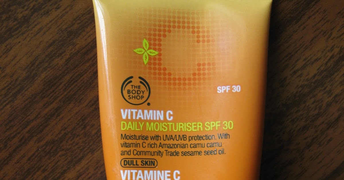 Body Shop Mania Vitamin C Daily Moisturizer SPF 30