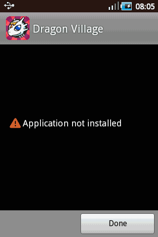 mengatasi aplikasi yang tiba-tiba error "app was not installed"