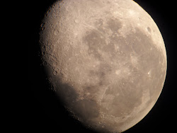 Moon Image With 10" Scope