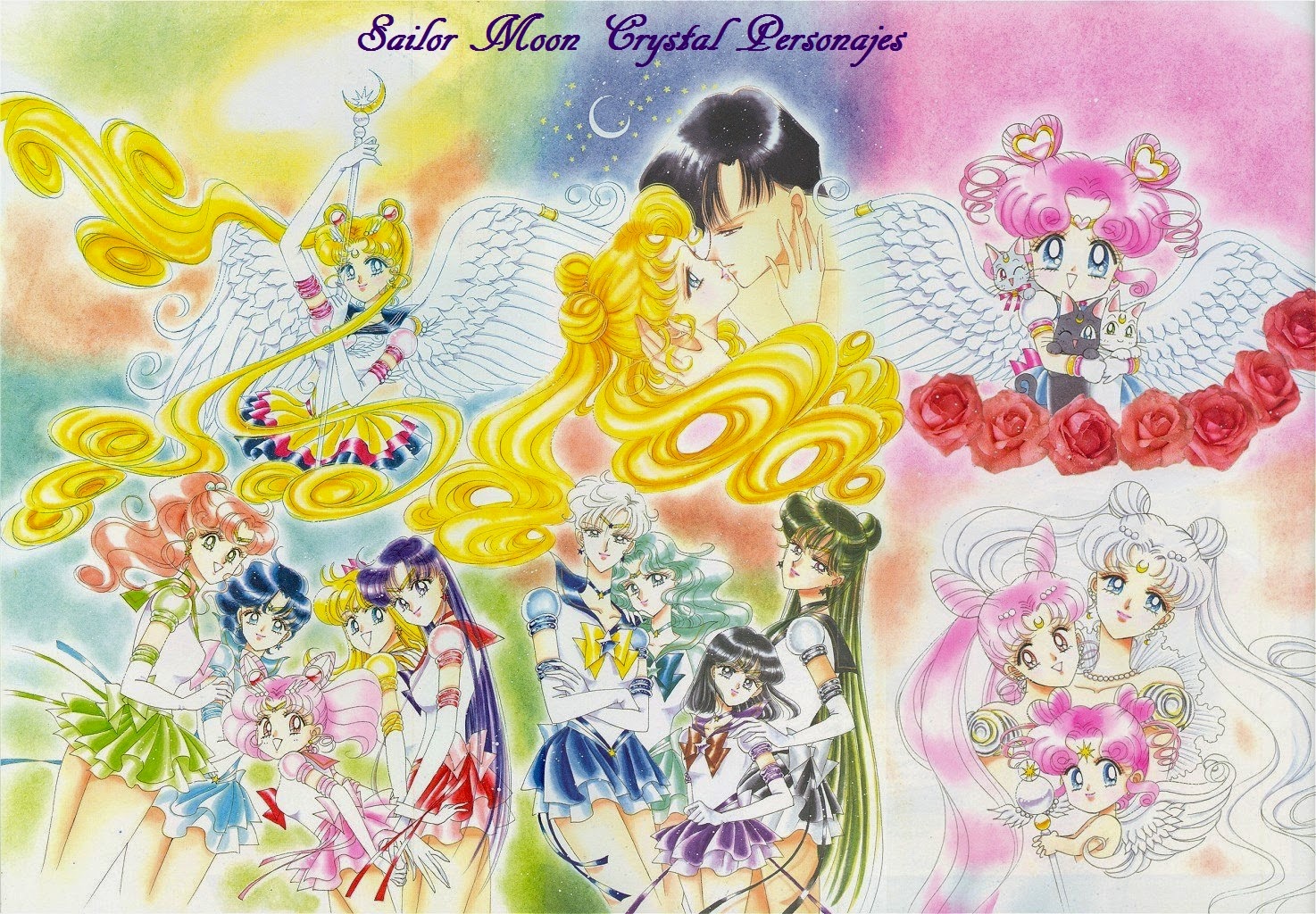 Sailor Moon Crystal Personajes