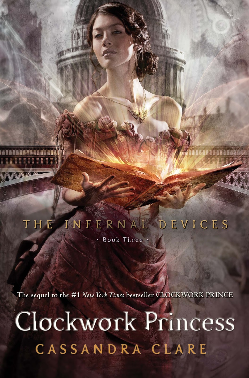 What Mrs. Light is Reading Clockwork Princess by Cassandra Clare