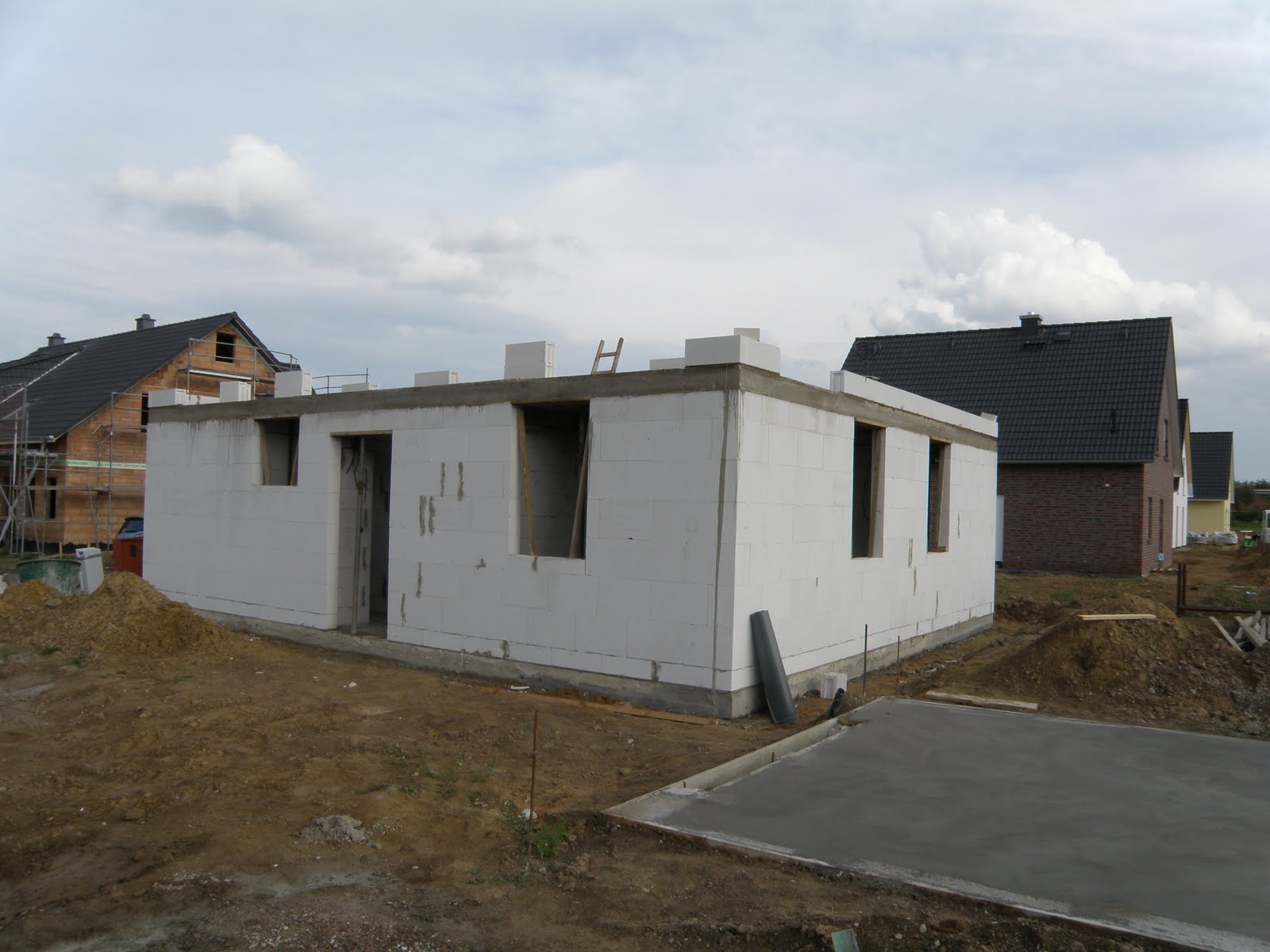 Stein auf Stein: die garage