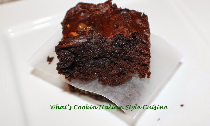 Palm Beach Espresso Brownies (From that Skinny Chick) What's Cookin