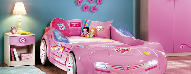 Çilek mobilya prenses kız çocuk oda takımları Mobilya Modelleri