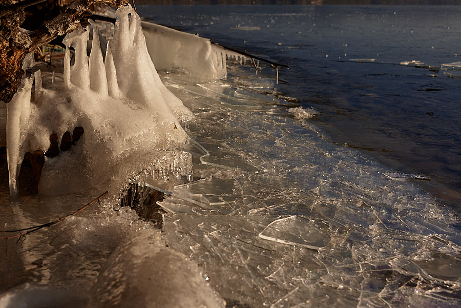 Тургояк во льду