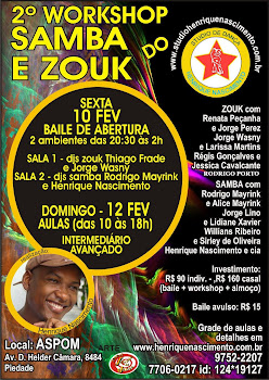 2º WORKSHOP DE SAMBA E ZOUK