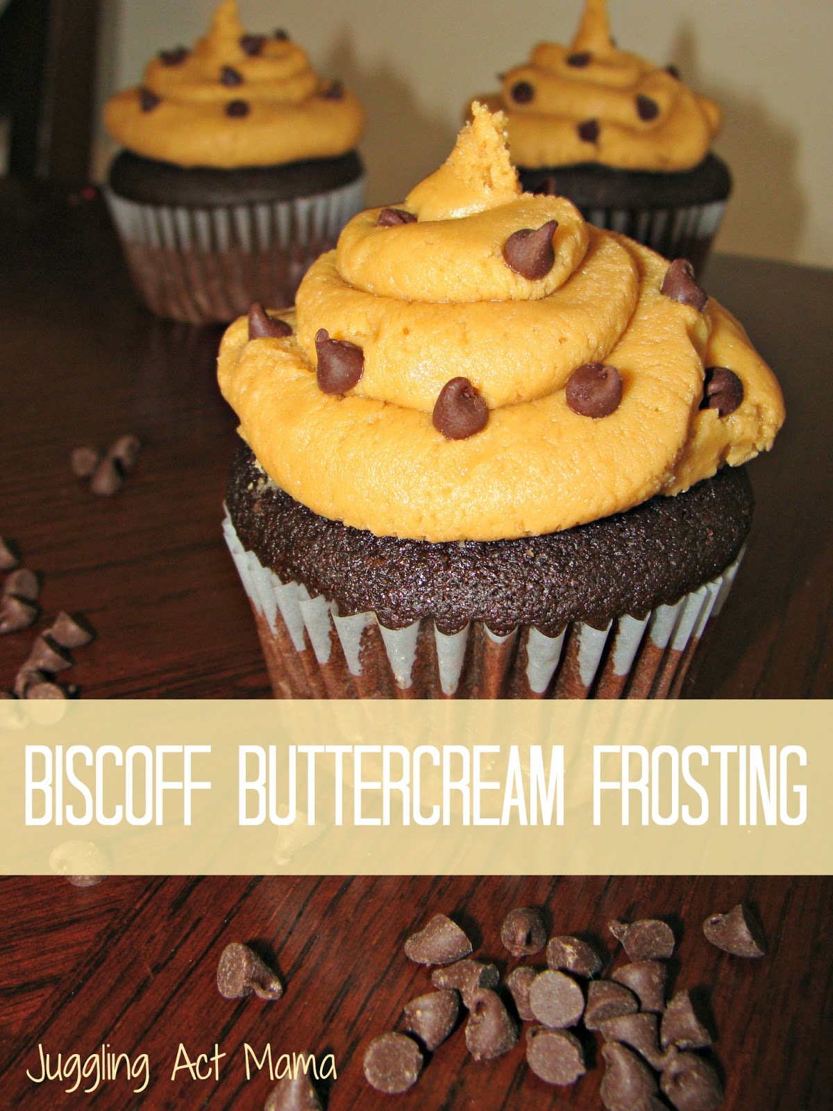 Biscoff Buttercream Frosting Juggling Act Mama