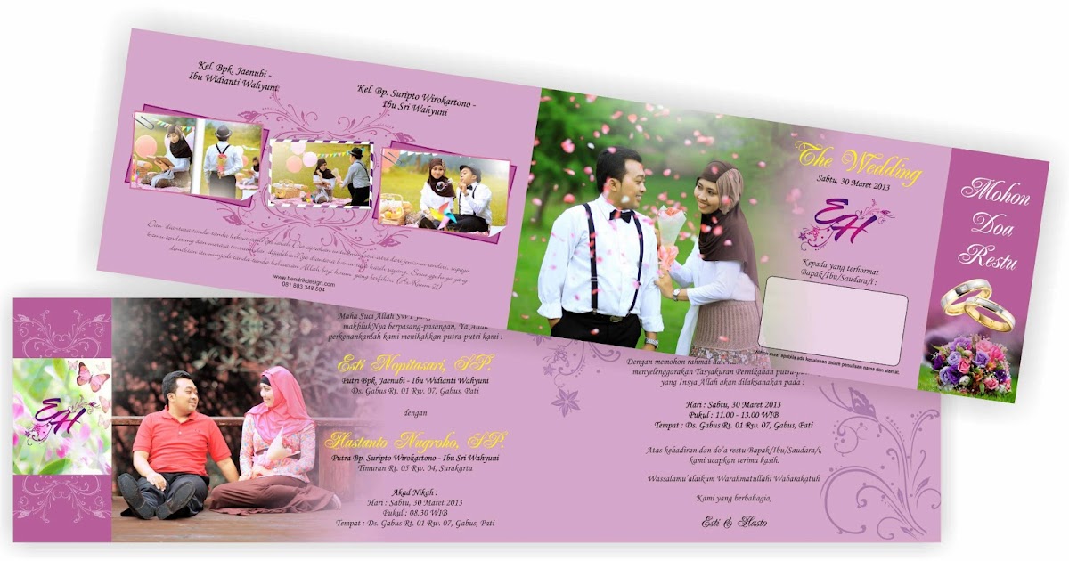 Desain Undangan Pernikahan Warna Pink | contoh undangan pernikahan undangan murah desain Desain Undangan Pernikahan Warna Pink | contoh undangan pernikahan undangan murah desain