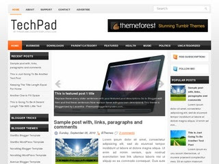 Download Template TechPad
