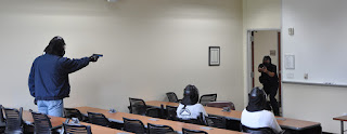A drill helped law enforcement prepare for active shooter on campus.