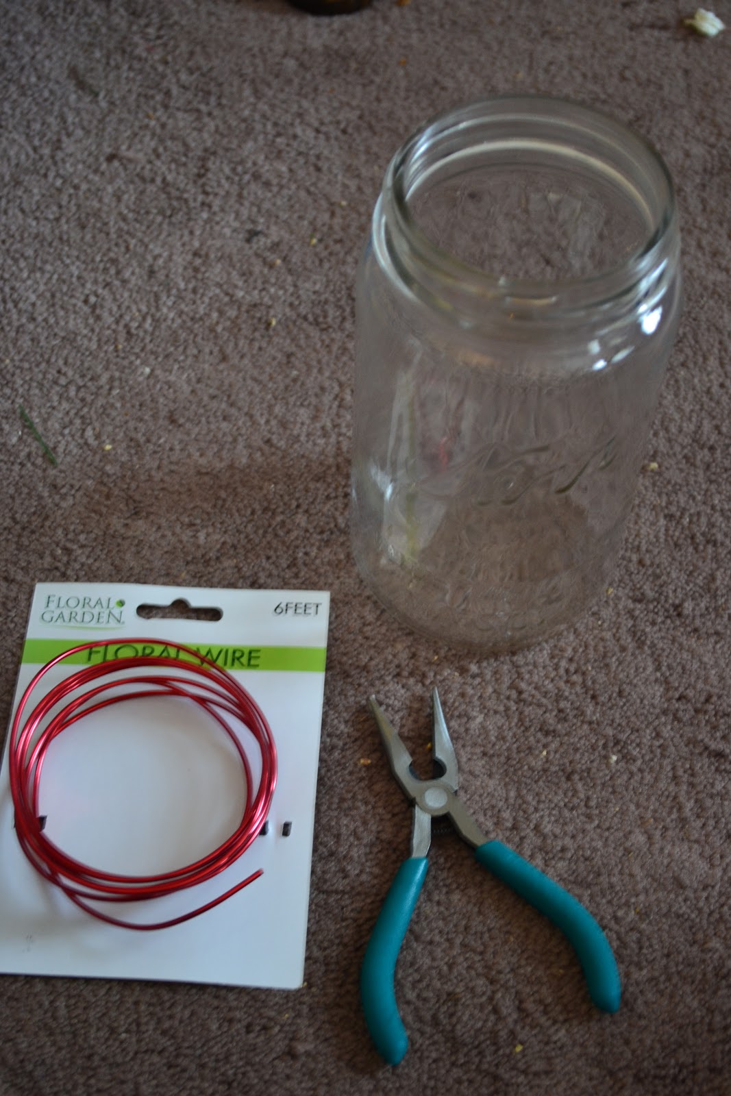 TIP GARDEN Making a Wire Handle on a Mason Jar