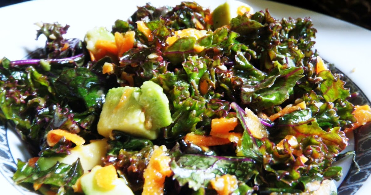 Green Dreams Detroit AsianInspired Massaged Kale + Carrot SuperFood