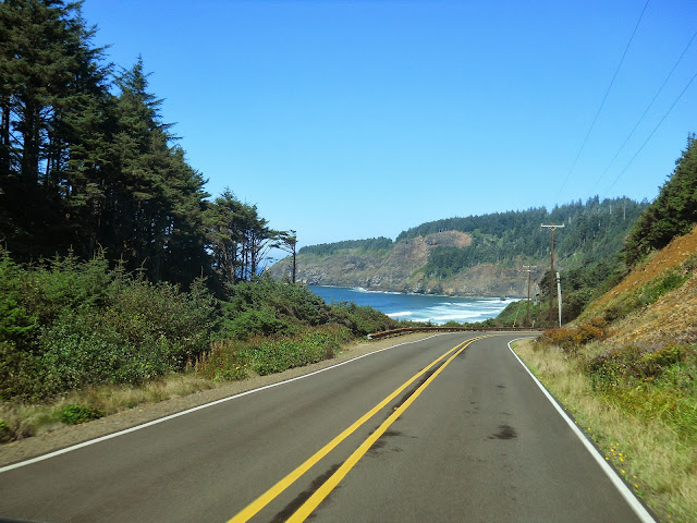 vista on the Three Capes Scenic Route