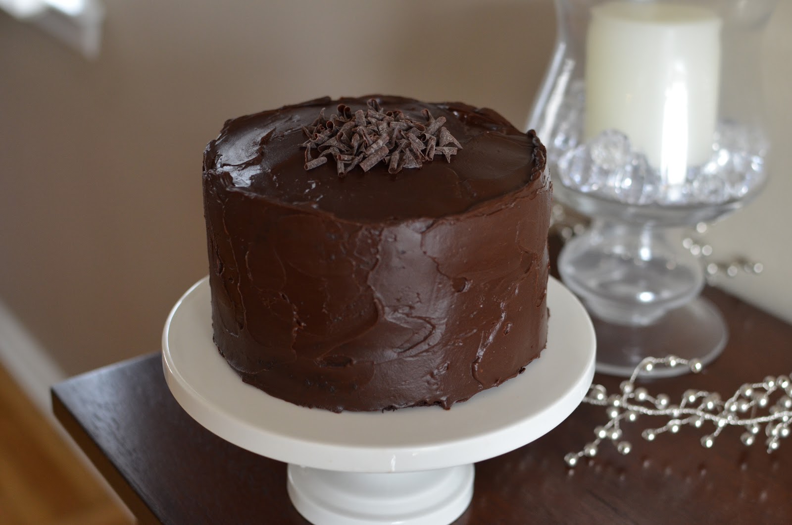 Southern-Style Chocolate Cake With Chocolate Ganache ...