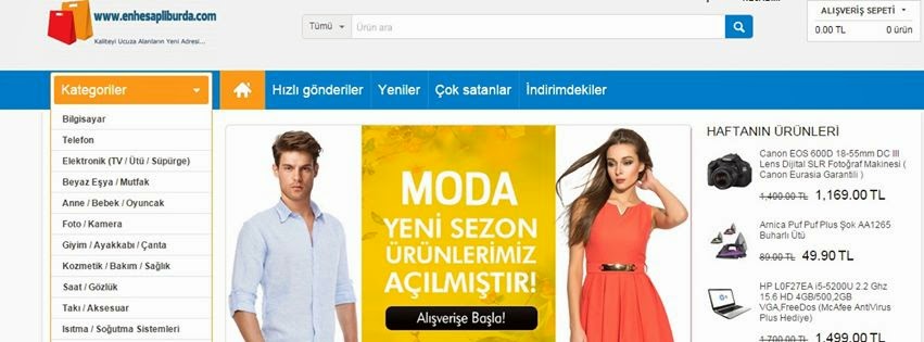 En Hesapli Alışveriş Hepsi Burada