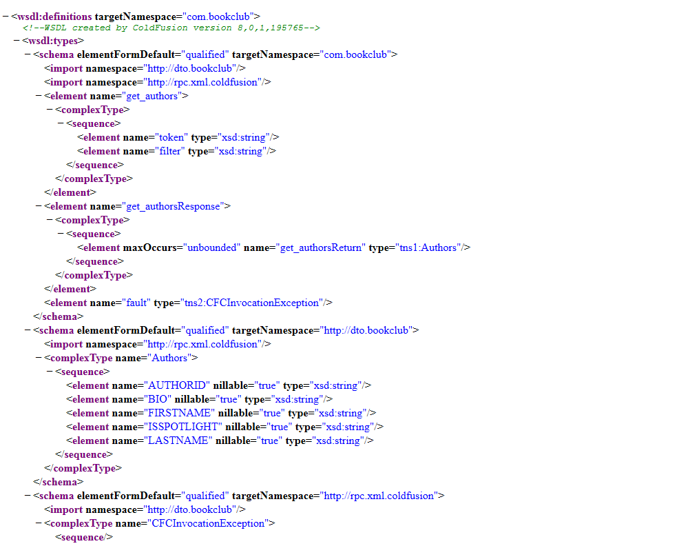 Desmistificando Android CFapi Creating REST / JSON / SOAP / WSDL
