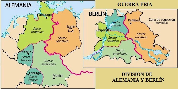 Mapa De Alemania Del Este
