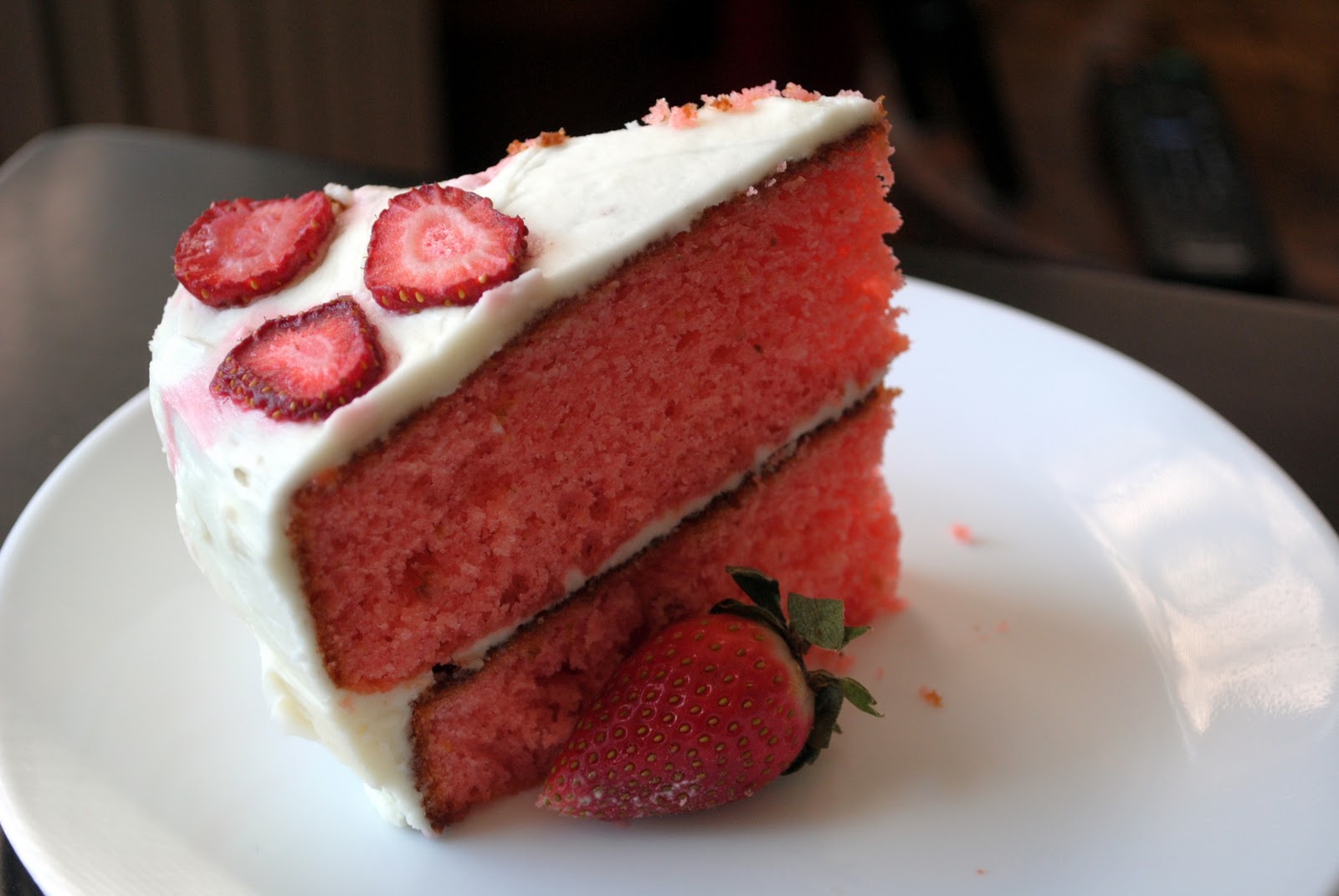 Something Sweet Strawberry Layer Cake