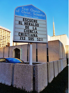 Christ Scientist Church Sign (pic)