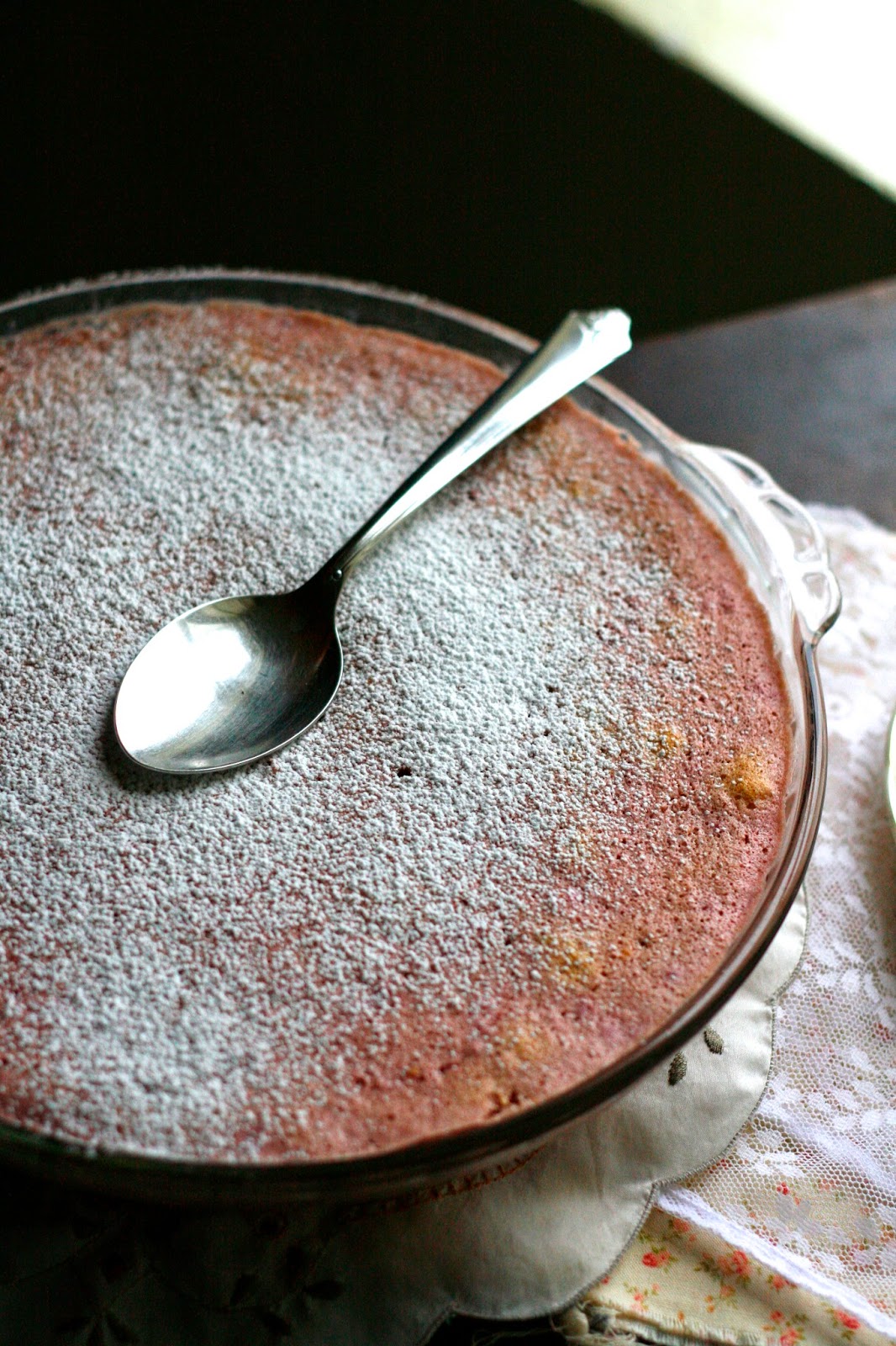 Indigo Scones Raspberry Lemon Grapefruit Soufflé Pudding