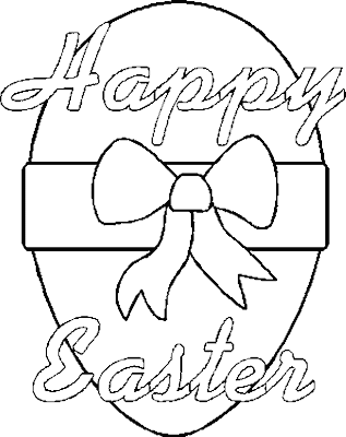 Easter Coloring Pages on Happy Easter Coloring Pages