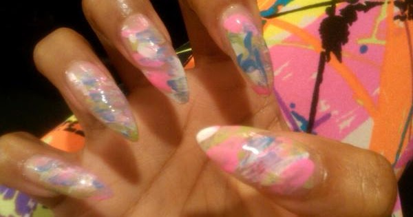 5. "Nicki Minaj Inspired Acrylic Nails" - wide 5