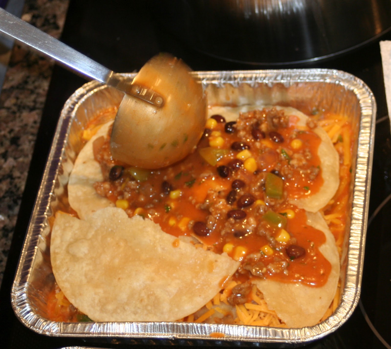 Dinner...Solved! Enchilada Lasagna