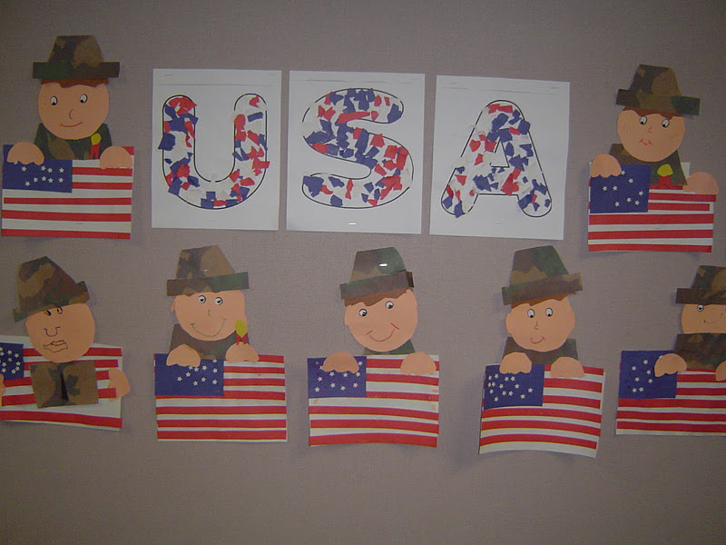 Mrs. T's First Grade Class: Veterans Day