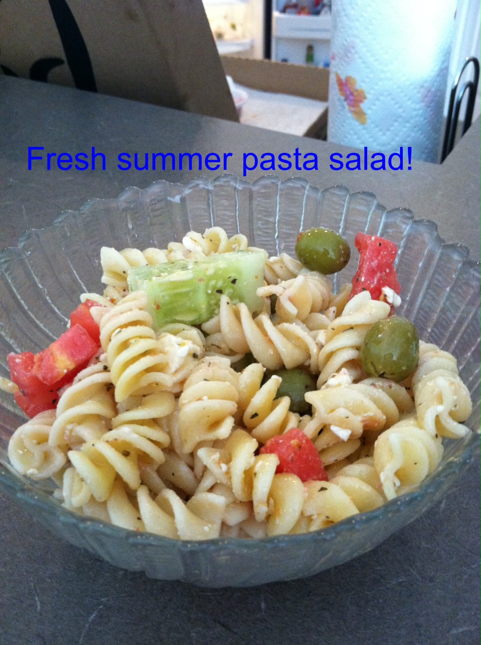 unBearablyGood Fresh Summer Pasta Salad!