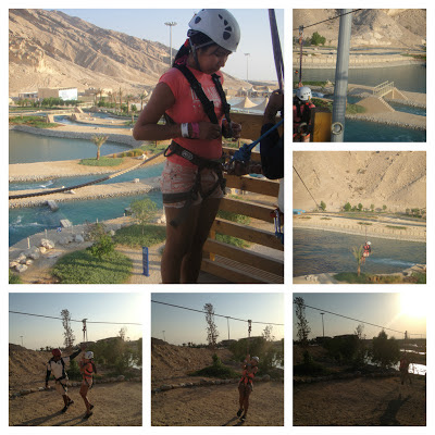 Wadi Adventure zip line