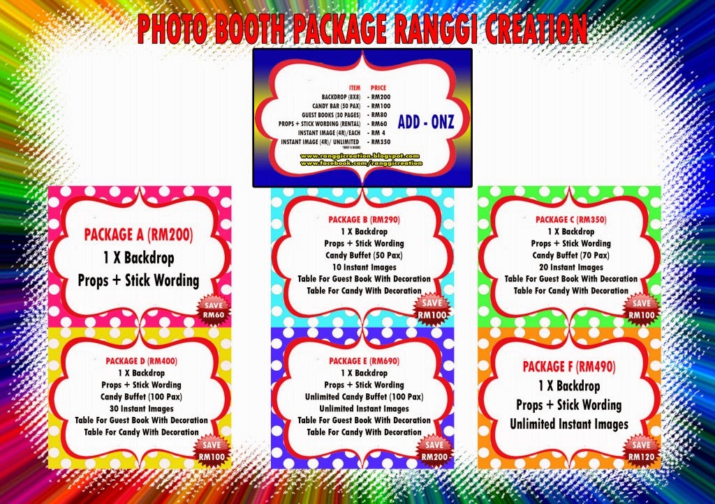 Package Photo Booth