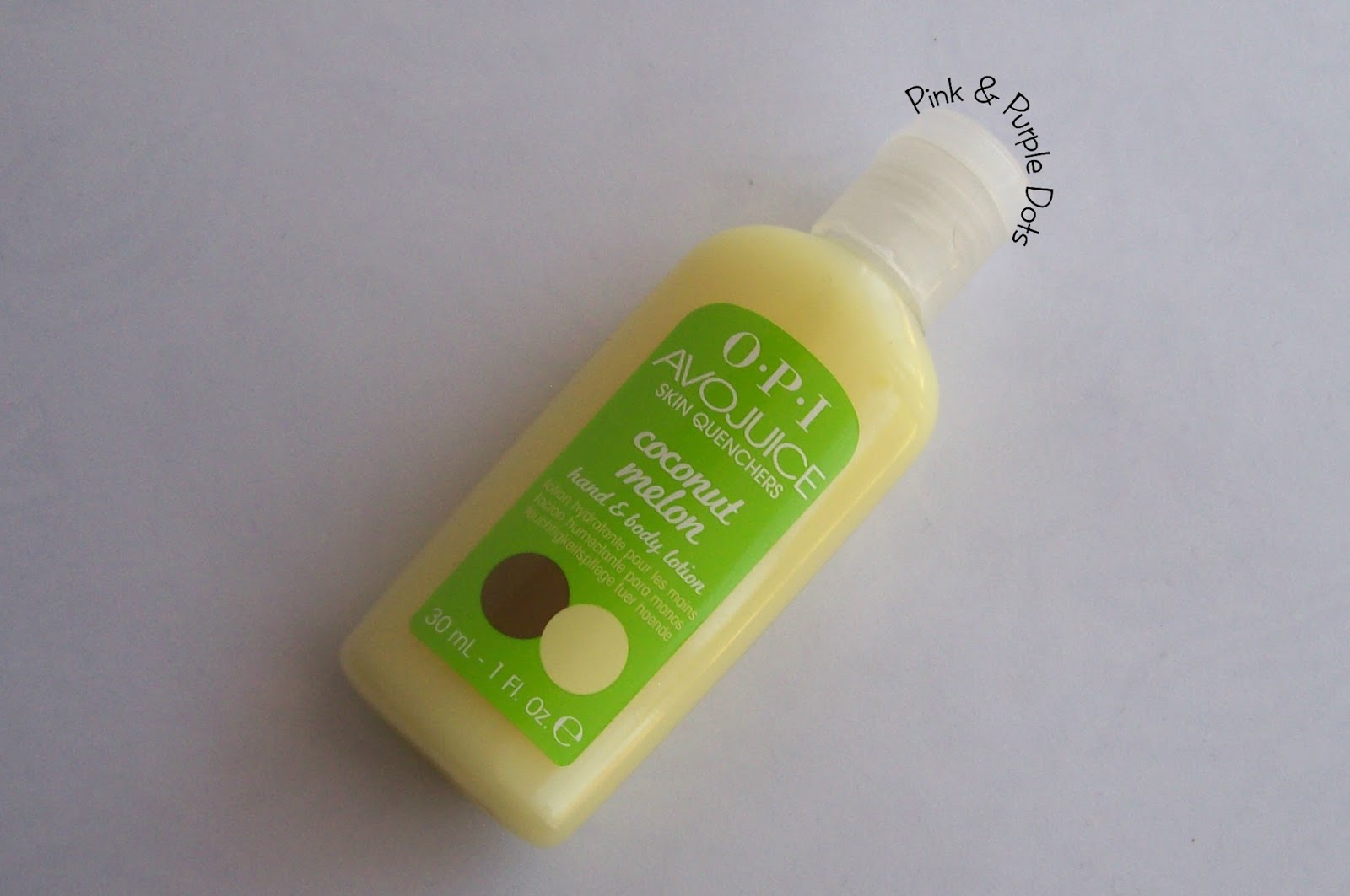 OPI AvoJuice Coconut Melon Hand & Body Lotion