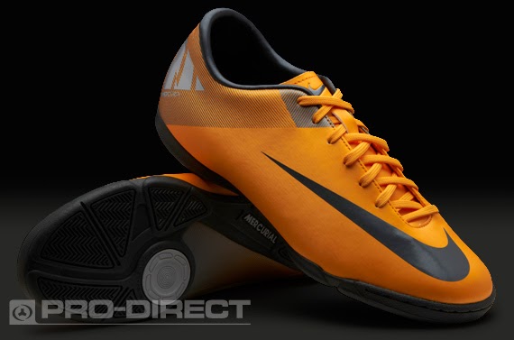 Futsal And Soccer: Sepatu Futsal Nike Mercurial Victory II Orange