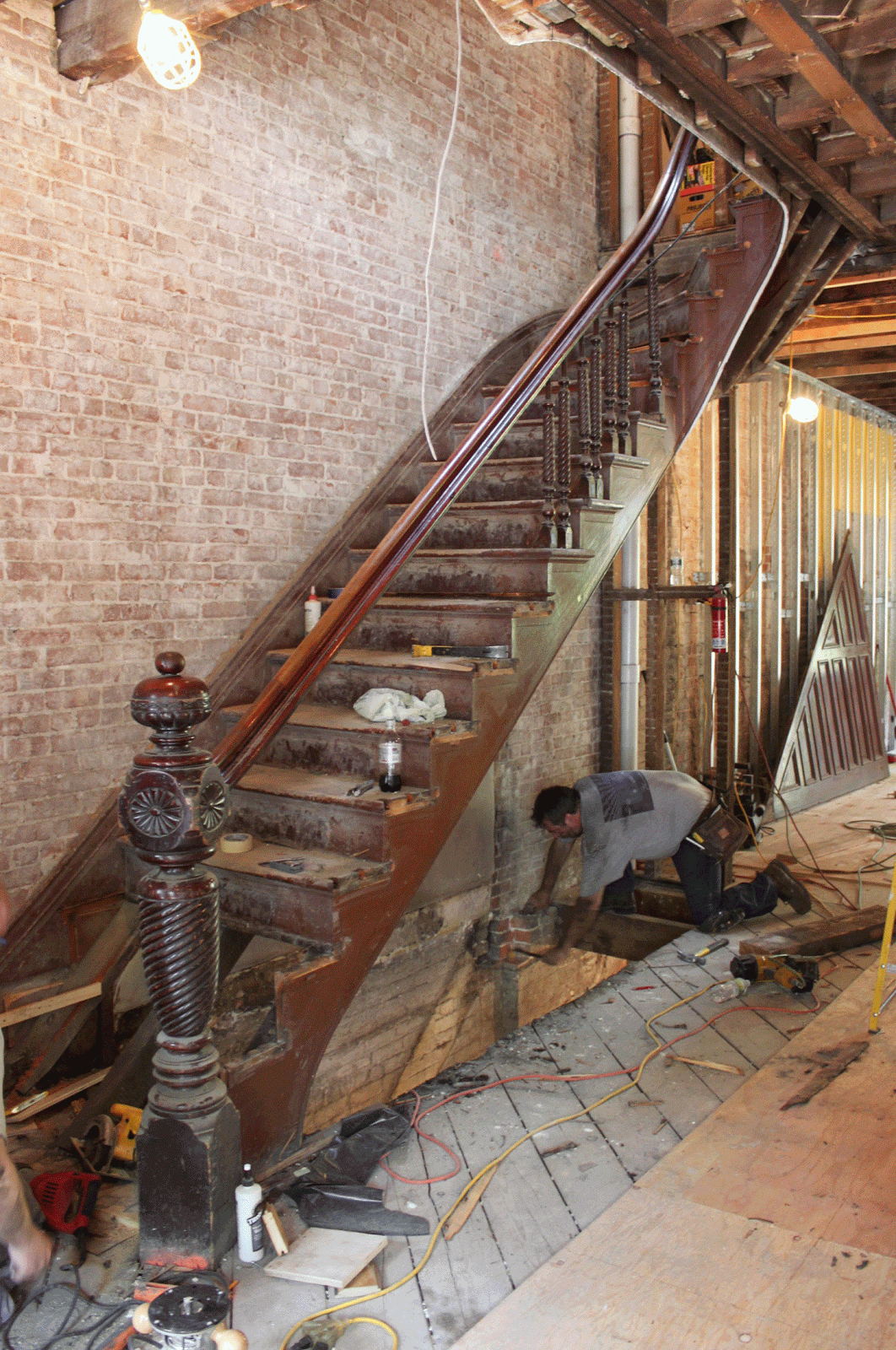 Hoboken Brownstone Stairs