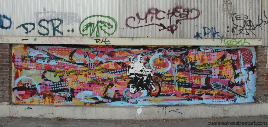 cabaio stencil, entre otros, graffiti mundo