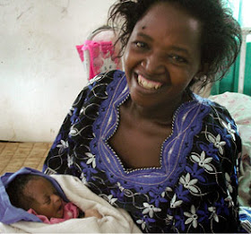 Picture Of The Woman Who Gave Birth After Menopause & Her Cute Baby 