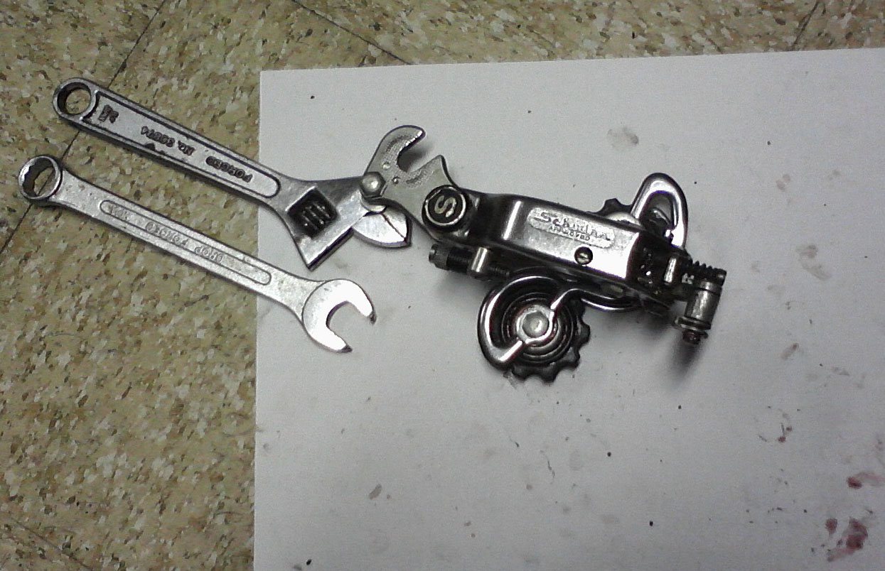 Bike Repair and Other Stories Schwinn Rear Derailleur Overhaul