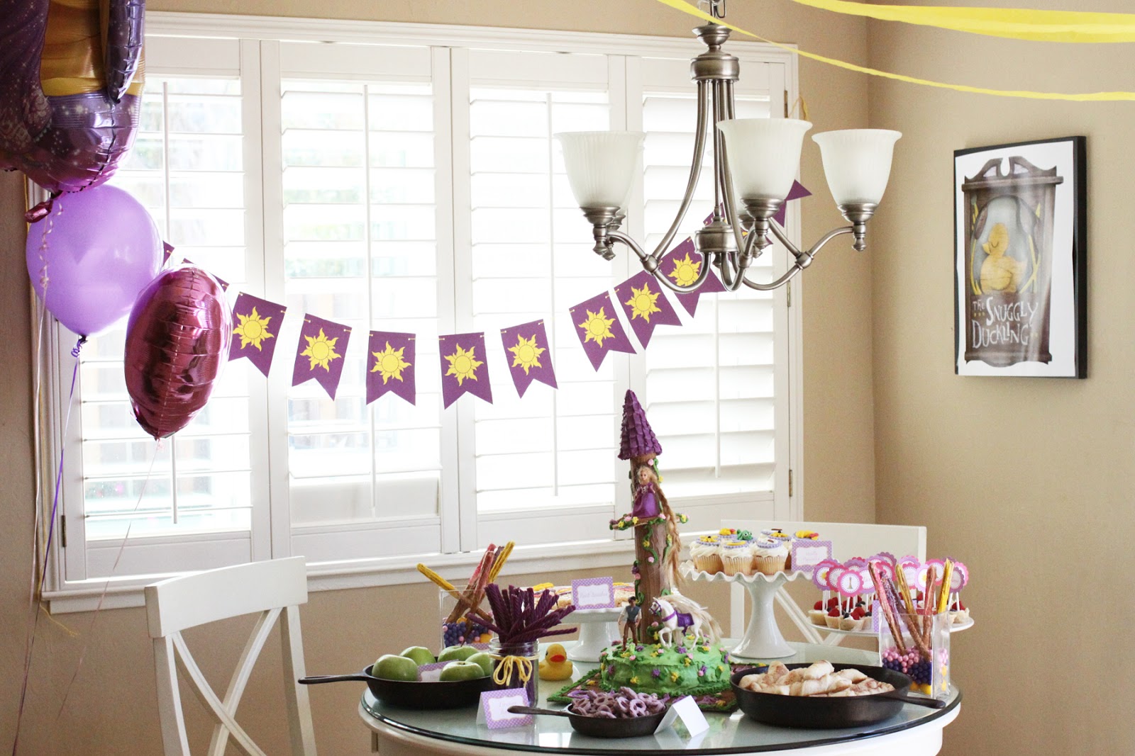The Larson Lingo Claire's Tangled Birthday Party!