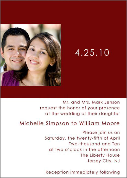 The pocket crease wedding invites could be of numerous types varying from bi